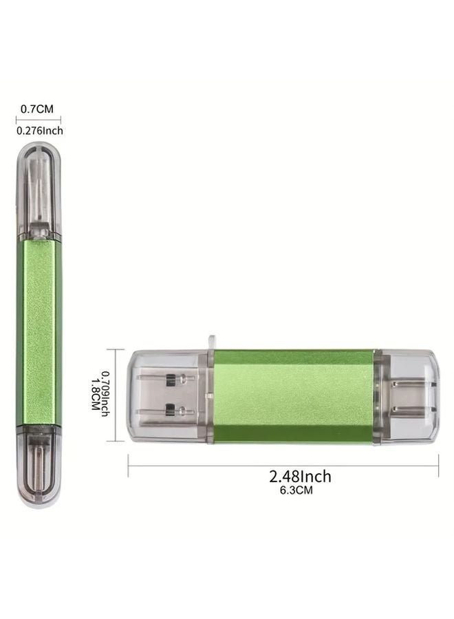 LANSTEN 64GB Type C USB Flash Drive OTG 2 In 1 Memory Stick For MacBook Android Phone - Image 2